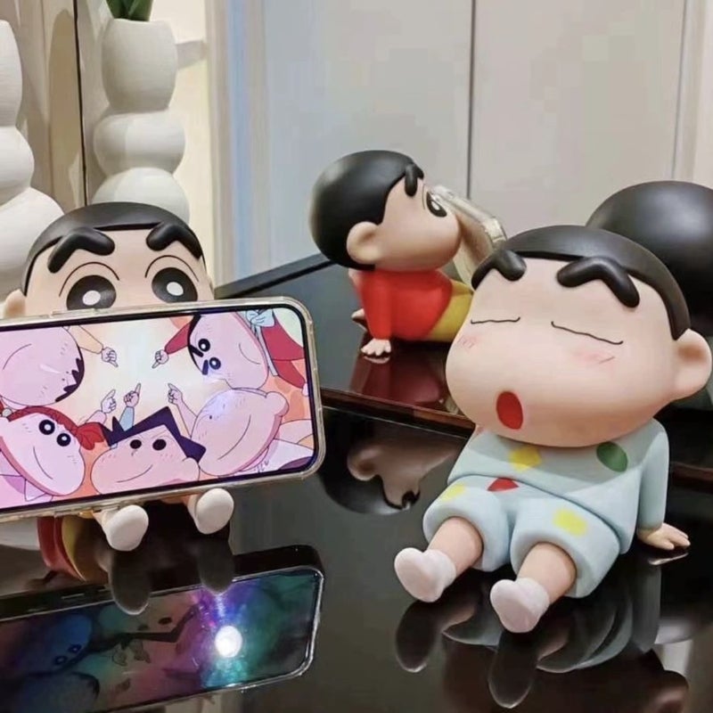 Anime Collectible Movable Model: 10cm High-quality Durable Stylish Lazy Stand - Versatile Desktop Ornament & Playful Toy for Anime Fans, Desktop Decor, Workspace - Image 3