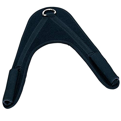 Body Solid Body-Solid ACH18 Ab Crunch Padded Harness, Cable Workout Equipment for Home Gym Workout to Support Your Abdominal Exercise & Core Strength, Black - Image 1