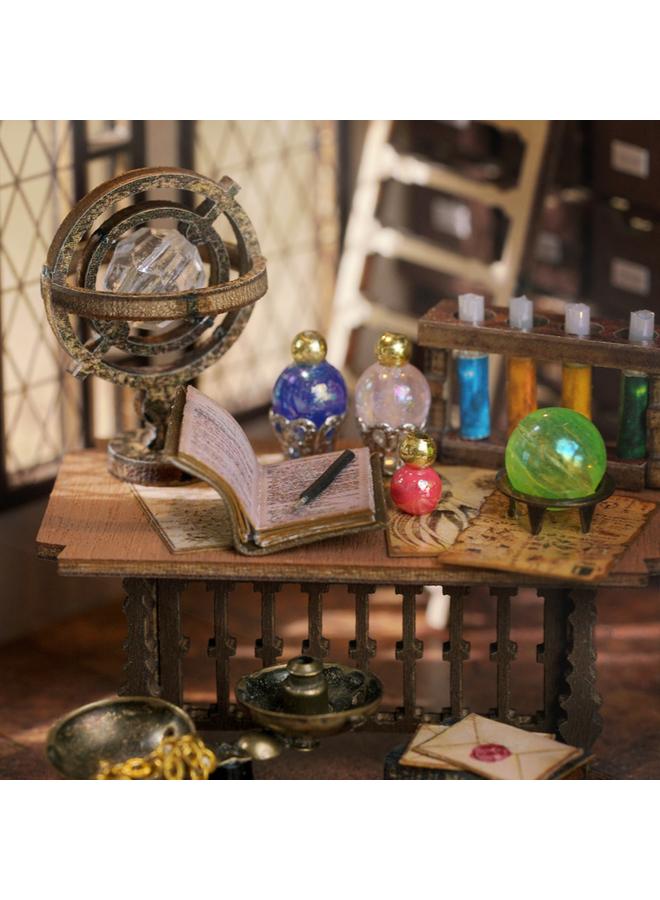 Zhiqu House Diy Cabin Magic House European Retro Handmade Assembled Model Creative Ornaments Birthday For Boys And Girls - Image 4