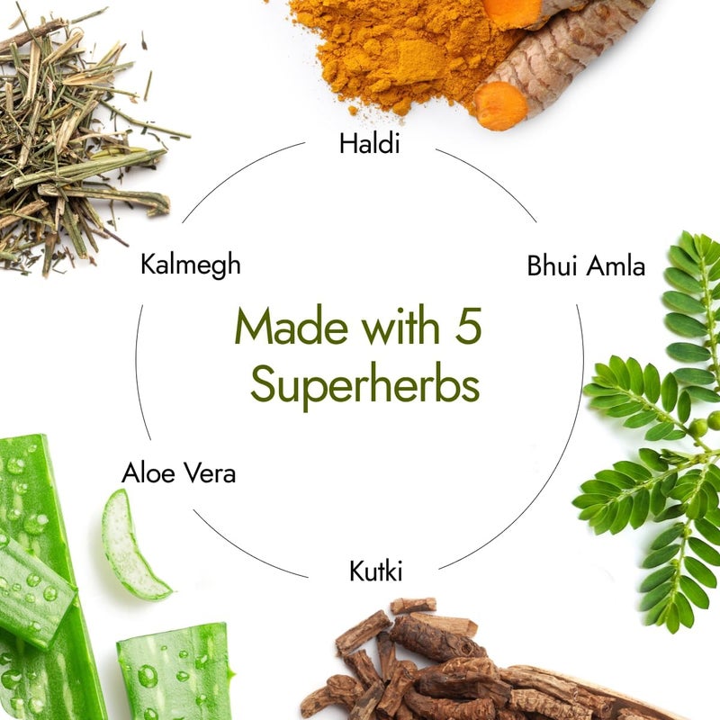Kapiva Liver Care Juice | Anti-oxidant Rich Supplement with 5 Ayurvedic Herbs (1L) - Image 3