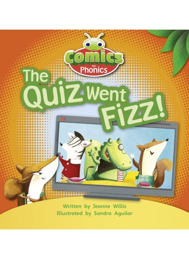 Bug Club Comics for Phonics Reception Phase 3 Set 07 The Quiz Went Fizz - Paperback