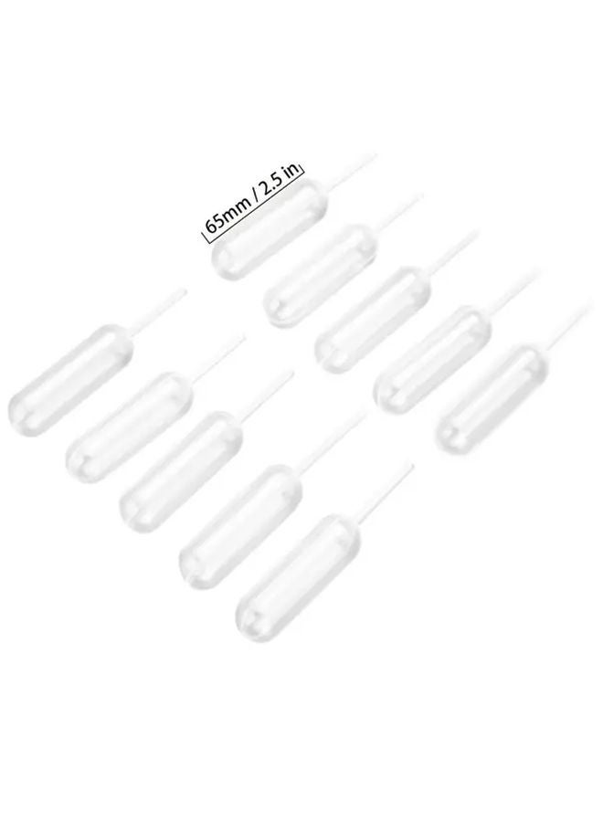 50pcs Disposable Plastic Transfer Pipettes 1 35oz Precise Squeeze Dropper For Cake Decorating Desserts Chocolate Strawberries - Image 2