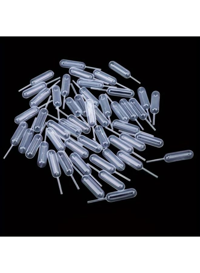 50pcs Disposable Plastic Transfer Pipettes 1 35oz Precise Squeeze Dropper For Cake Decorating Desserts Chocolate Strawberries - Image 5