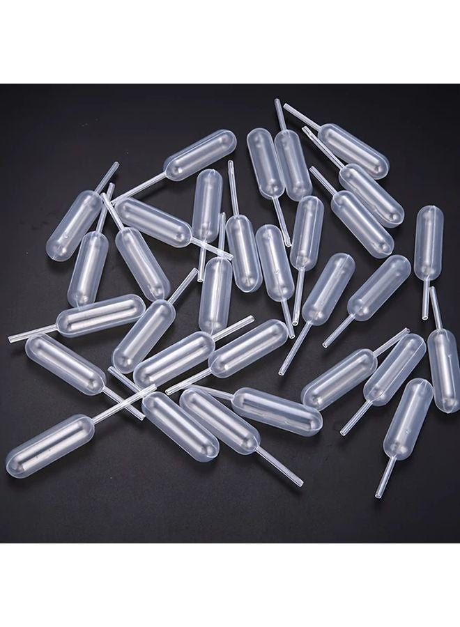 50pcs Disposable Plastic Transfer Pipettes 1 35oz Precise Squeeze Dropper For Cake Decorating Desserts Chocolate Strawberries - Image 4