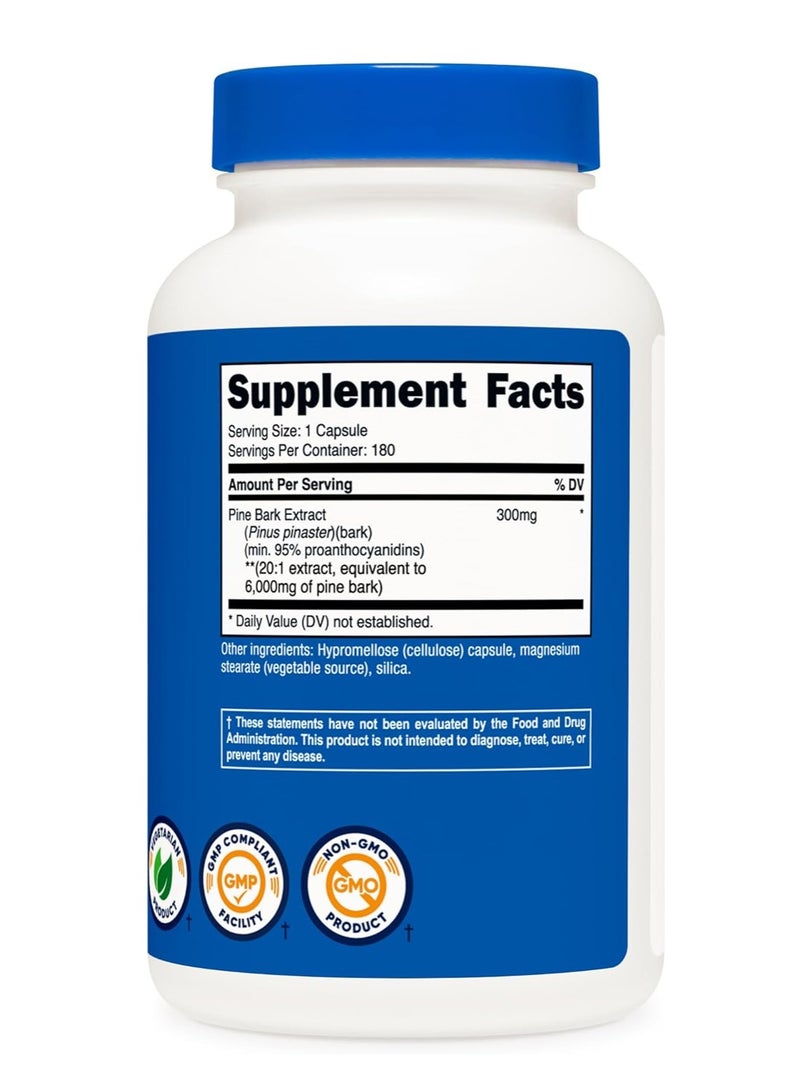 كبسولات مستخلص لحاء الصنوبر من نيوتريكوست، 300 ملغ، 180 كبسولة - Image 4