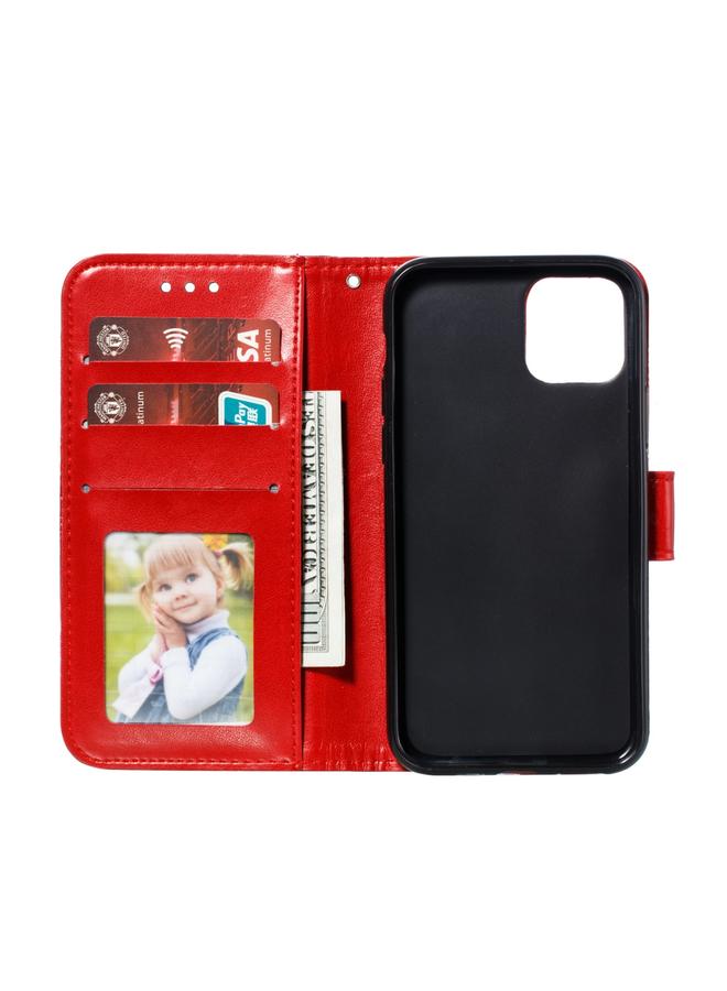 Zaboon Case For iPhone 11 Pro Mandala Embossing Pattern Horizontal Flip Leather Case, with Holder & Card Slots & Wallet & Photo Frame & Lanyard - Image 4