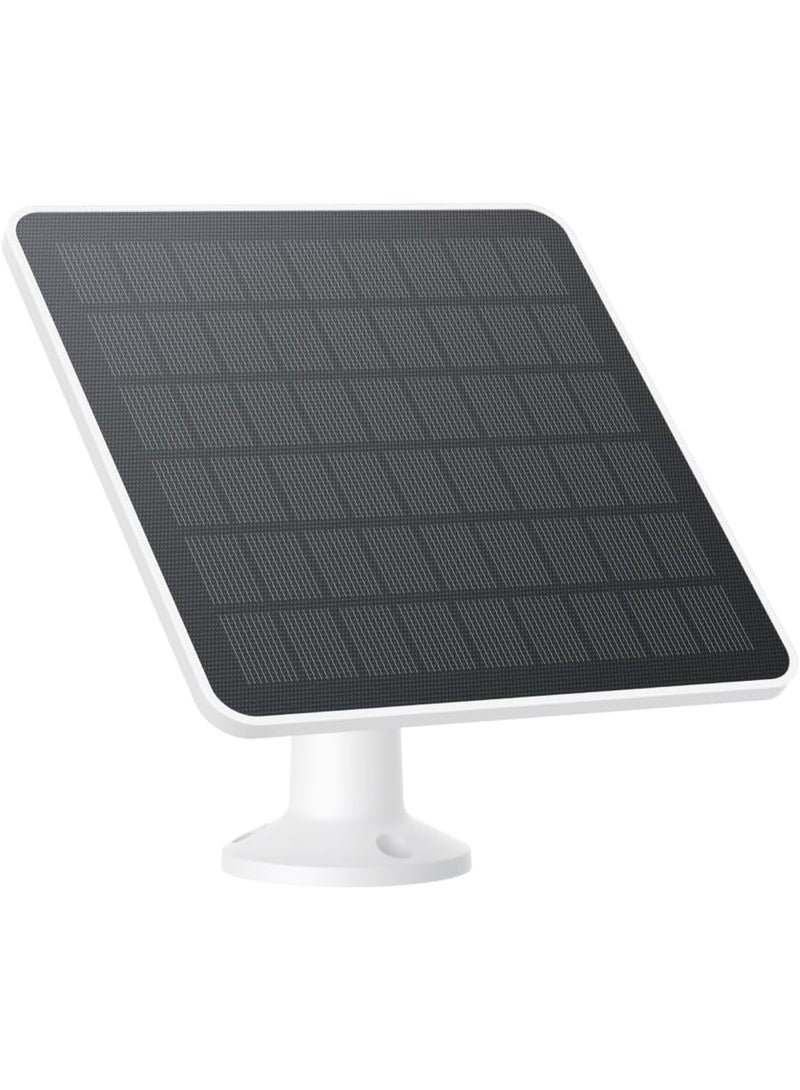 eufy Security Solar Panel (3W) Compatible with eufyCam, Continuous Power Supply, IP65 Weatherproof for Outdoor Surveillance and Camera Charging - Image 1
