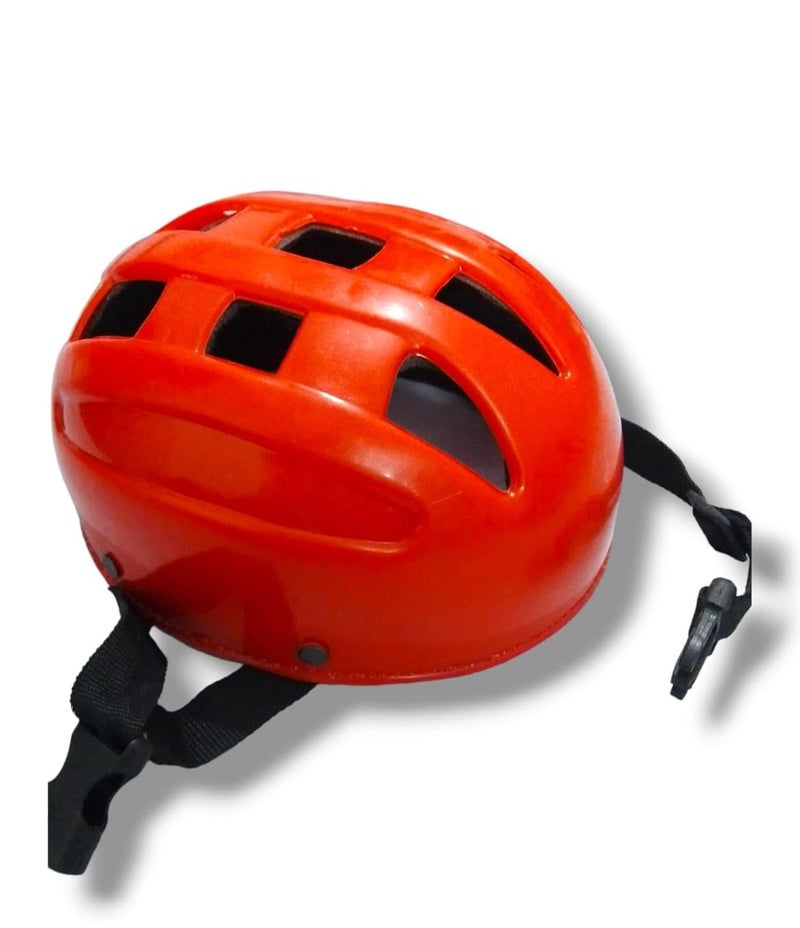 STYRKR خوذة حماية من PVC للتزلج وركوب الدراجات للأطفال من عمر 4 إلى 7 سنوات (YC) (أحمر، صغير) - Image 1