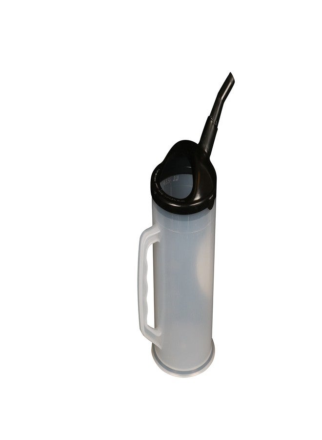 WirthCo 94026 Funnel King Heavy Duty Graduated Measuring Container with Black Spout - 87 oz. Capacity - Image 5