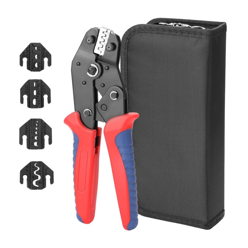 مجموعة أدوات ضغط إطارات SN-48BS - مقص ضغط للمحاور المعزولة مع 4 فكوش استبدال - Image 1