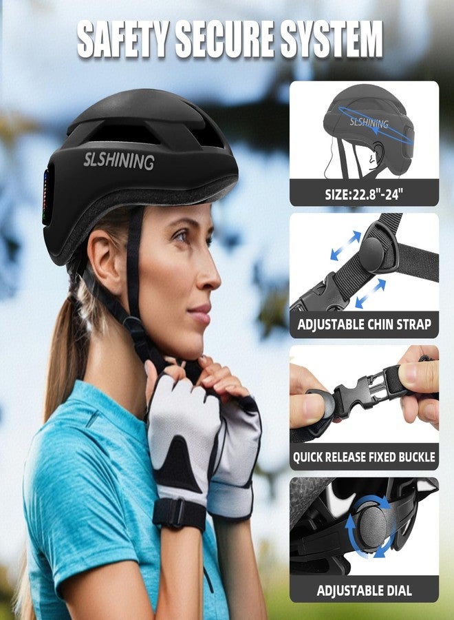 JDBMAOYE Bike Helmet,Bike Helmet Adult Men with Smart Display,Mountain Bike Helmet with App/Remote Control,Bicycle Helmet with Turn Signals,Speedometer,Programmable Graphics - Image 5