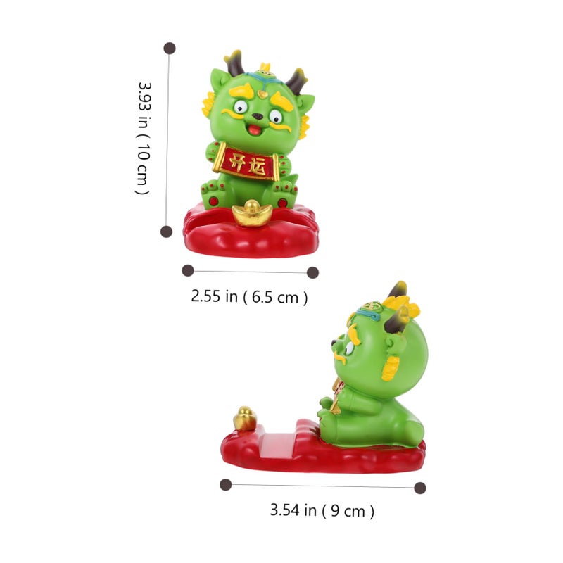 Dragon Resin Phone Stand Desktop Holder Kawaii Design Stable Support All Occasions - Image 4