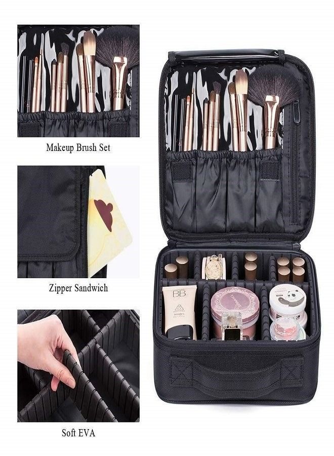 Makeup Bag With Adjustable Dividers - Image 3