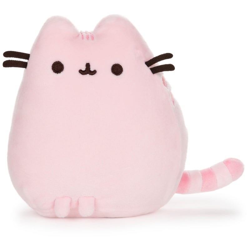 GUND Pusheen The Cat Squisheen Plush Stuffed Animal Cat for Ages 8 and Up Pink 6 - Image 3