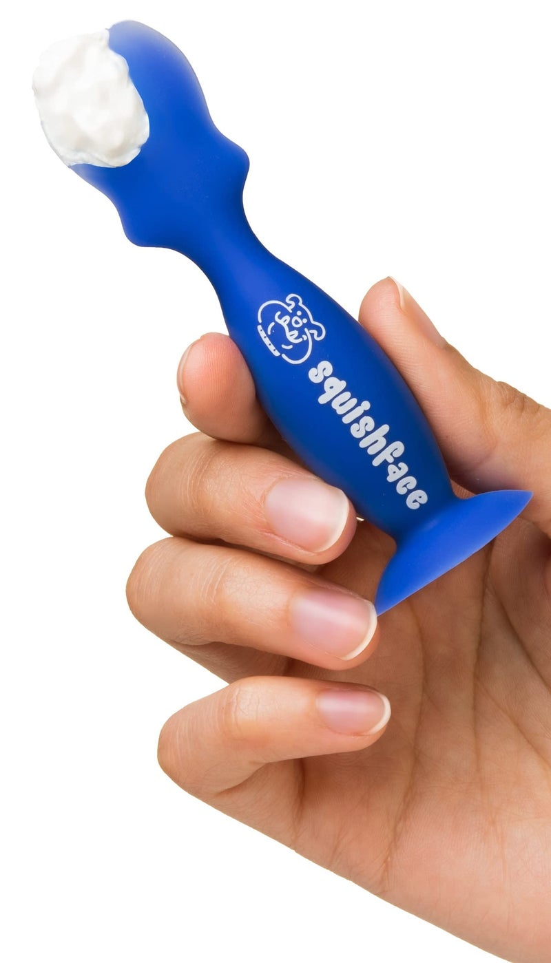 Squishface Flexible Silicone Dog Wrinkle Paste Applicator - Gentle Paste Application - Softer, Cleaner Way to Apply Wrinkle Paste & Tear Stain Paste to Your Dog's Face - for Every Product & Breed! - Image 2
