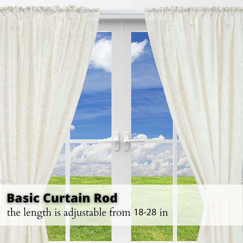 Blu-Pier Tech TWO Blu-Pier Tech FLAT SASH RODS for Top & Bottom Doors & Sidelights 18" - 28" - Image 4