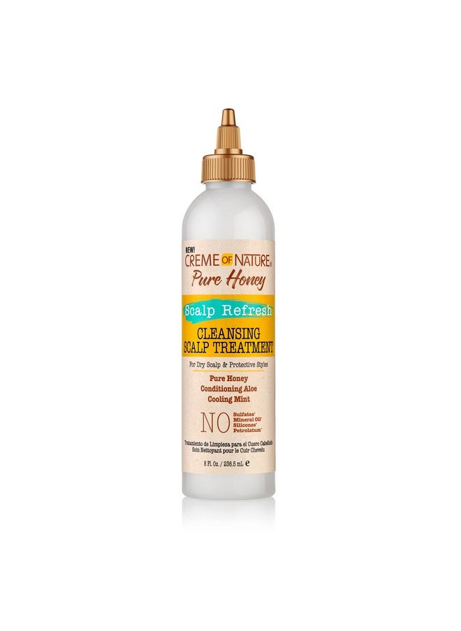 Creme of Nature Scalp Cleanising Treatment Scalp Refresh Braid Wash Hair Cleanser 8 Oz  - Image 1