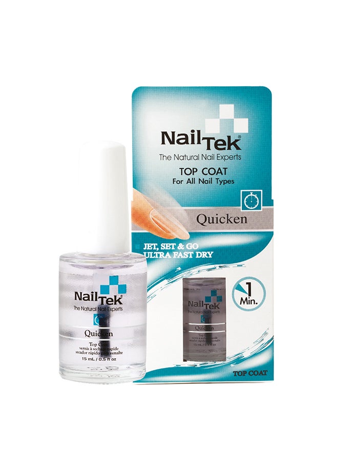 Nail Tek Nk Quicken Fast Dry Top Coat 