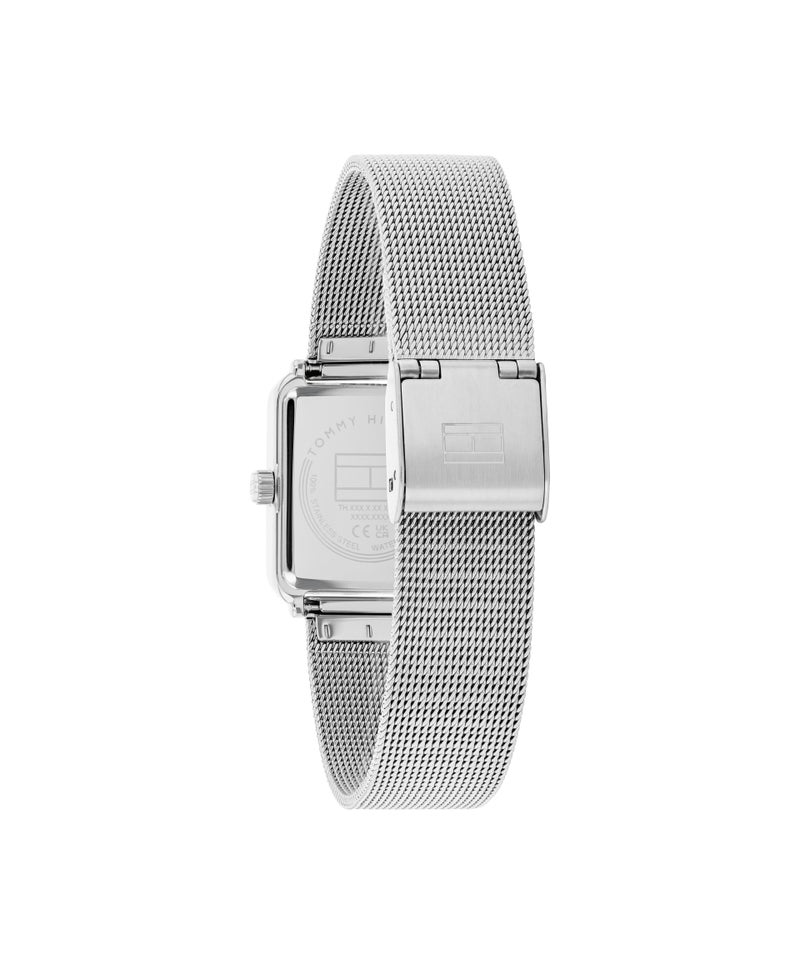 TOMMY HILFIGER Rectangle Analog Women'S Stainless Steel And Crystals Case  Watch - Image 2