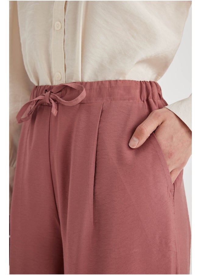 DeFacto - Woman Wide Leg Woven Trousers - Image 1