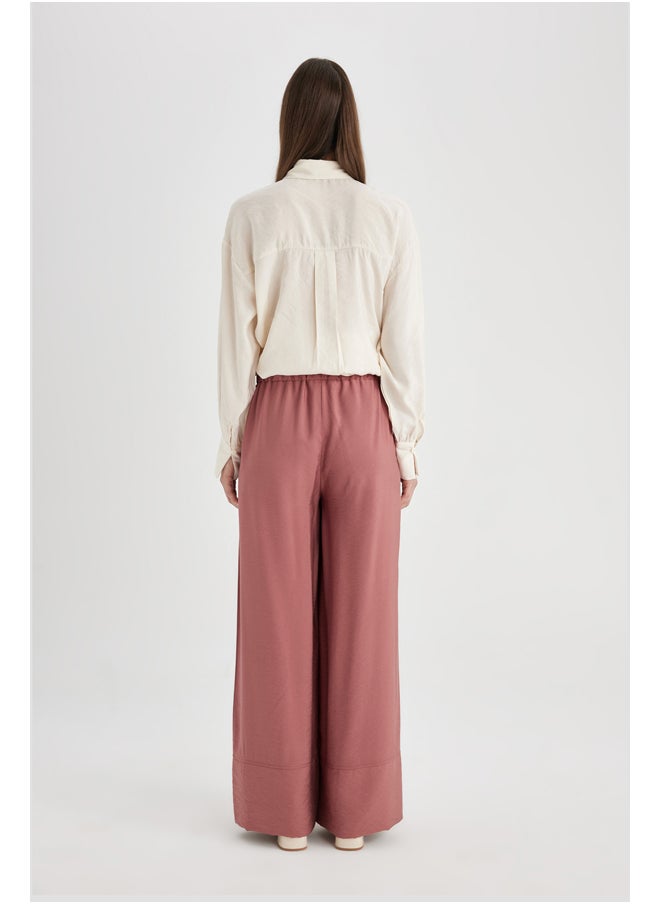 DeFacto - Woman Wide Leg Woven Trousers - Image 1
