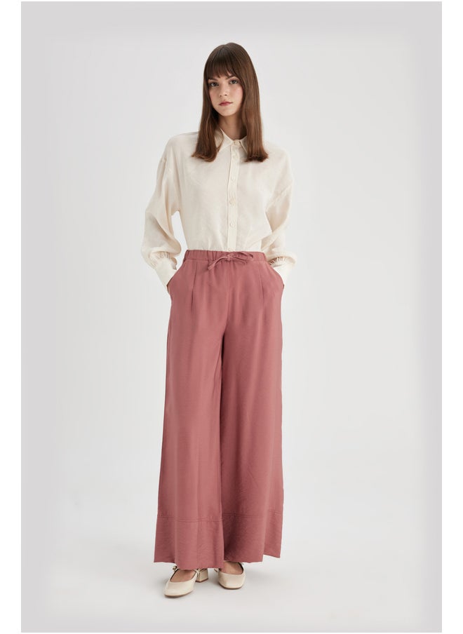 DeFacto - Woman Wide Leg Woven Trousers - Image 1
