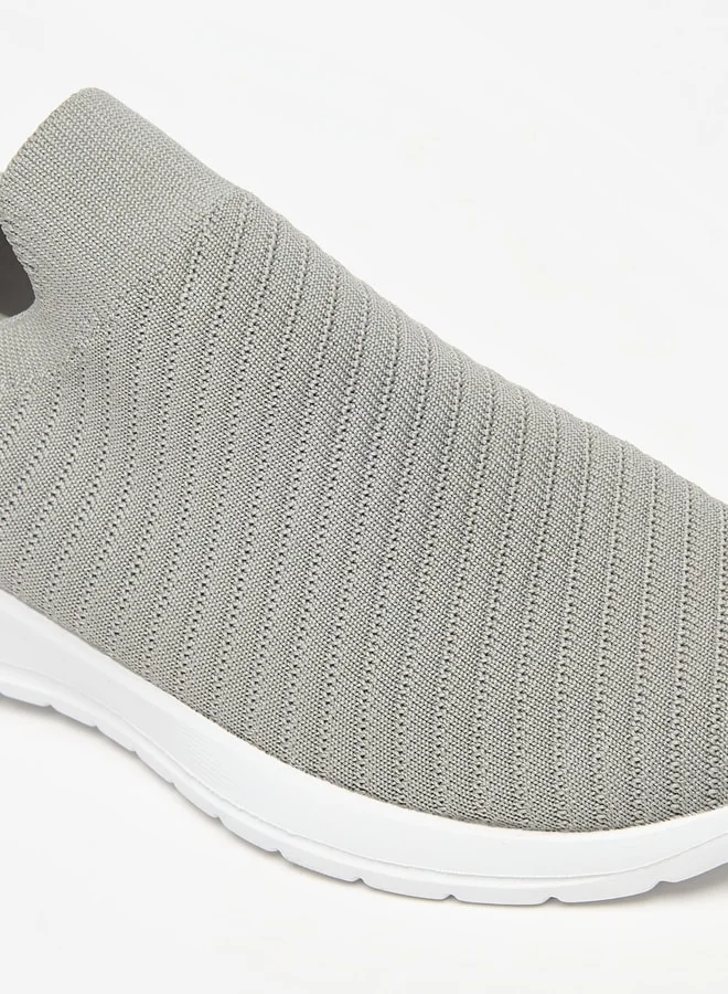 Oaklan by Shoexpress Textured Slip-On Walking Shoes