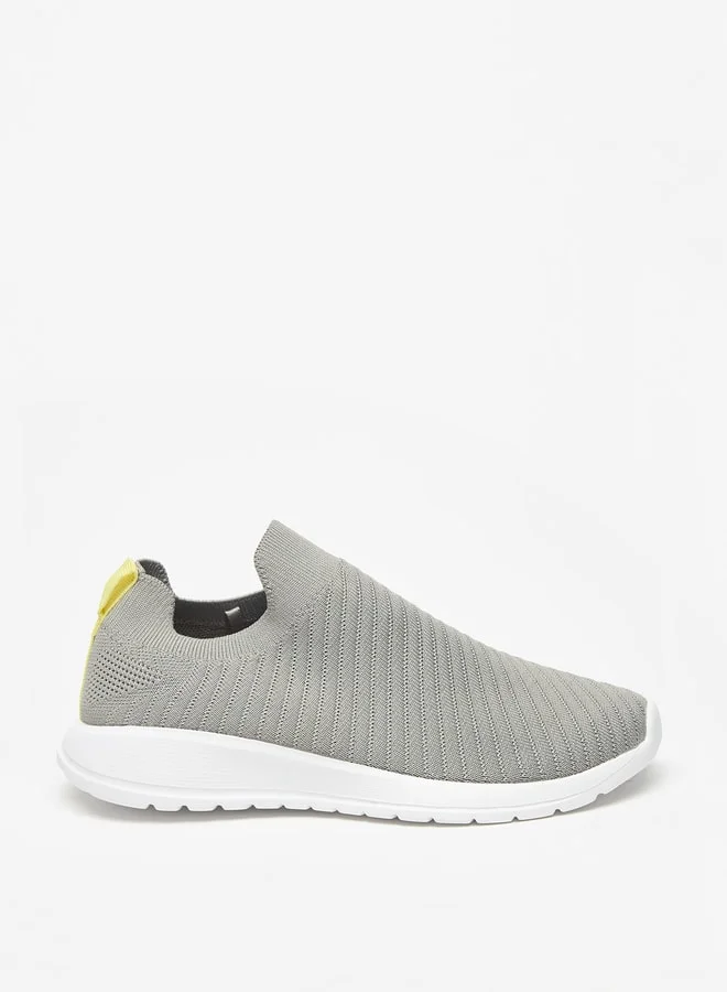 Oaklan by Shoexpress Textured Slip-On Walking Shoes