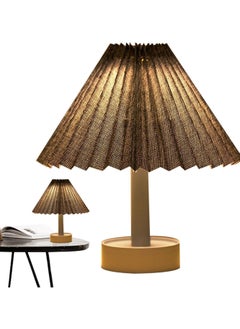 CMGTYYD Transformable Retro Umbrella Table Lamp - USB rechargeable night light with 3 modes, beautiful ambient lighting, artist home decor for living room, study, bedroom  - Image 1