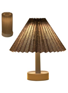 CMGTYYD Transformable Retro Umbrella Table Lamp - USB rechargeable night light with 3 modes, beautiful ambient lighting, artist home decor for living room, study, bedroom  - Image 3