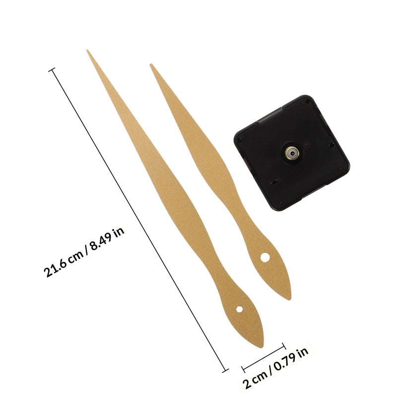1 Set Clock Hands and Motor Kit Battery Operated Clock Motor Kit with Clock Hands - Image 2
