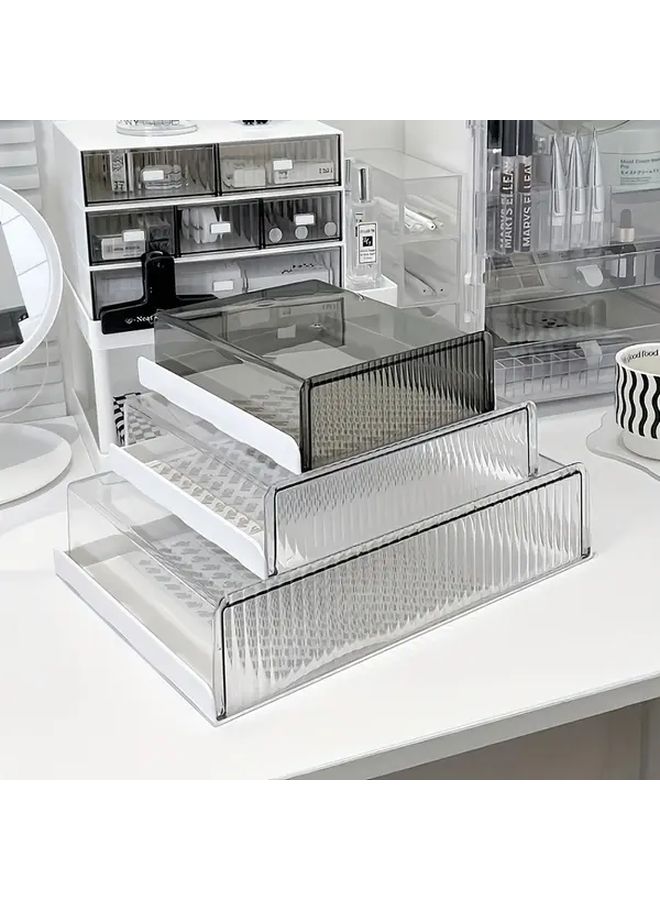 Under Desk Drawer Organizer Lightweight PET Storage Box Wall Mounted Space Saving Design Easy Installation Compact Durable Office Organization Home School Multipurpose - Image 5