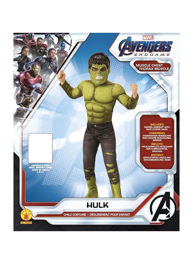 RUBIE'S Rubie's Costume Marvel: Avengers Endgame Deluxe Hulk Costume & MaskCostume  - Image 3