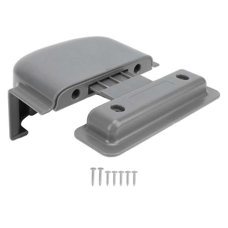 Premium Plastic Rv Refrigerator Door Latch - Press to Unlock Design for Enhanced Safety - Motorhome Freezer Safety Lock for Camping - Image 1