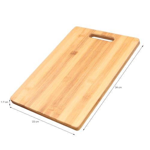 Kolar Heavy Duty Large Natural Bamboo Wood Chopping Cutting Board for Kitchen Vegetables, Fruits & Cheese | Food Safe, Toxin-Free, BPA Free, Eco-Friendly, Anti-Microbial - Image 2
