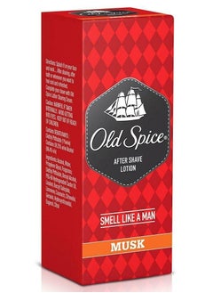 Old Spice Musk After Shave Lotion with Cooling Comfort For Men 150ml  - Image 2