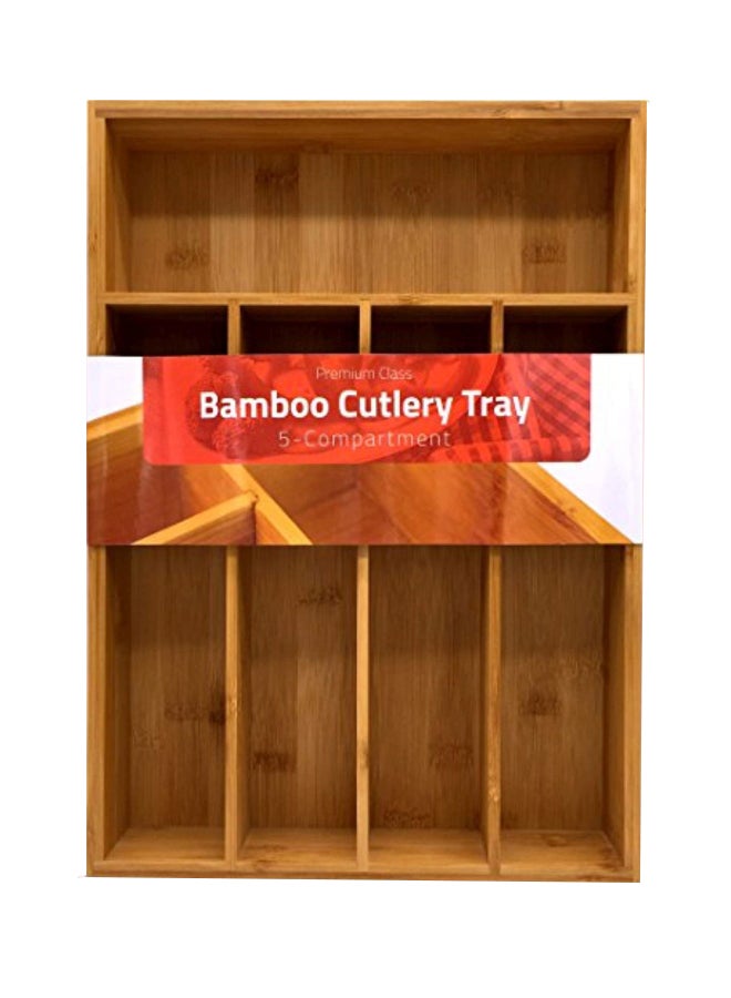 Utopia Kitchen 5 Compartments Drawer Organizer Tray - Image 3