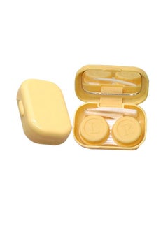 Contact Lens Case With Mirror Container L And R Caps