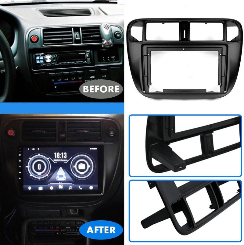 Bestycar 9 Inch Double DIN Dash Installation Mounting Kit for Honda Civic (EJ/EK/EM) 1995-2001 - Image 3