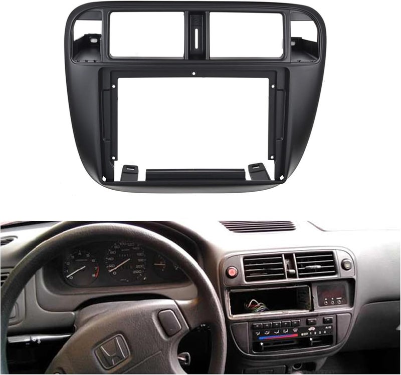 Bestycar 9 Inch Double DIN Dash Installation Mounting Kit for Honda Civic (EJ/EK/EM) 1995-2001 - Image 1