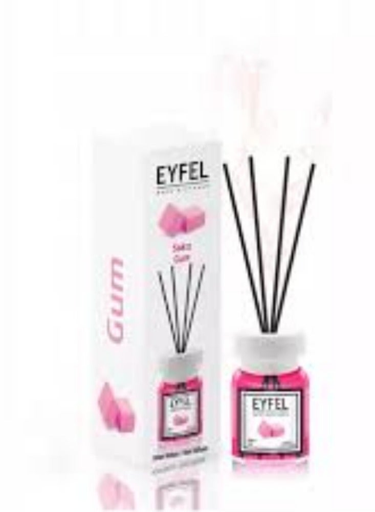 EYFEL Reed Diffuser للمنزل - مجموعة ناشرة روائح ريد الفراولة 4.05 أونصة سائلة، ناشر للحمام، عطور منزلية، عصي معطرة، ديكور منزلي - Image 2