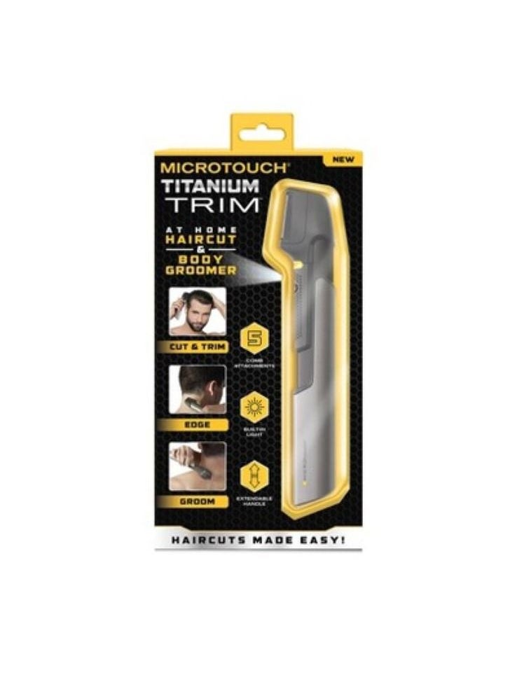 Generic - MicroTouch Titanium TRIM Lighted Hair Cutting shaver - Image 1