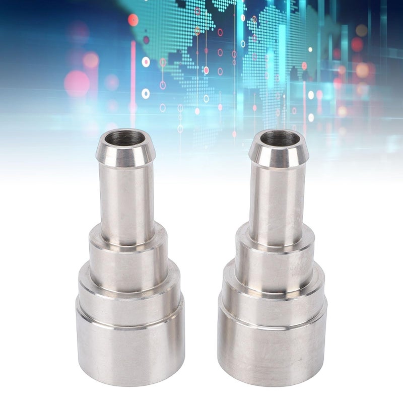 Stainless Steel Coolant Hose Connector With Integrated O Rings For Deville Seville Silverado - Image 4