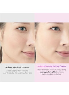 Blithe Blithe Makeup Prep Essence Primer for Elegant Dewy Finish - Skin Brightening Niacinamide Serum & Moisturizing Makeup Primer for Mature Skin, Glamorous Radiant Glow Primer, Korean Makeup 1 Fl Oz  - Image 5