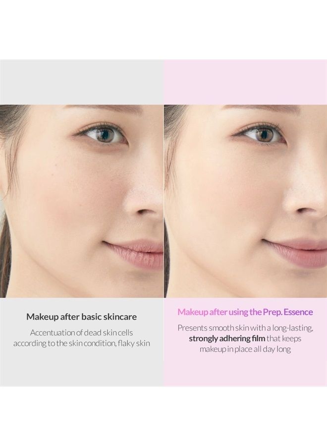 Blithe Makeup Prep Essence Primer for Elegant Dewy Finish - Skin Brightening Niacinamide Serum & Moisturizing Makeup Primer for Mature Skin, Glamorous Radiant Glow Primer, Korean Makeup 1 Fl Oz - Image 5