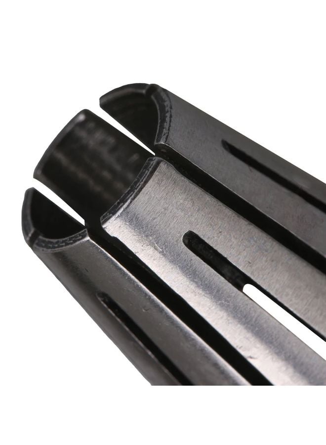 15pcs Steel CNC Straight Handle Collet Wrench Set Silvery Black - Image 3