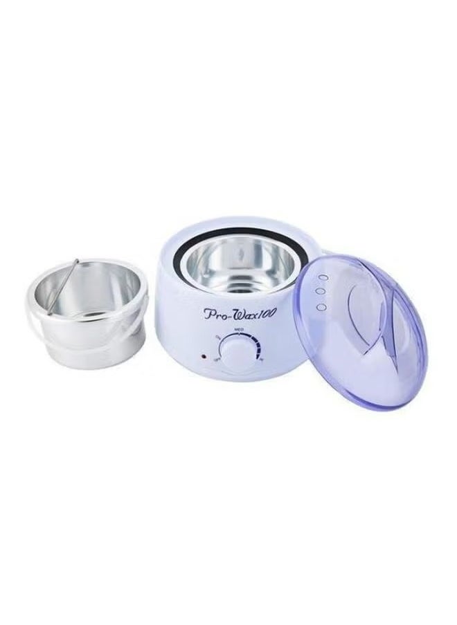 Pro-Wax100 - Hot Wax Warmer Heater Machine Pot White/Purple - Image 1