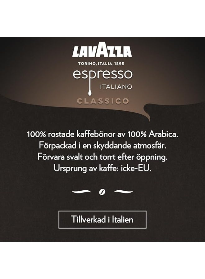 لافازا لافاتزا - حبوب كاملة - اسبريسو ايتاليانو - كلاسيكو - 1 كجم - Image 2
