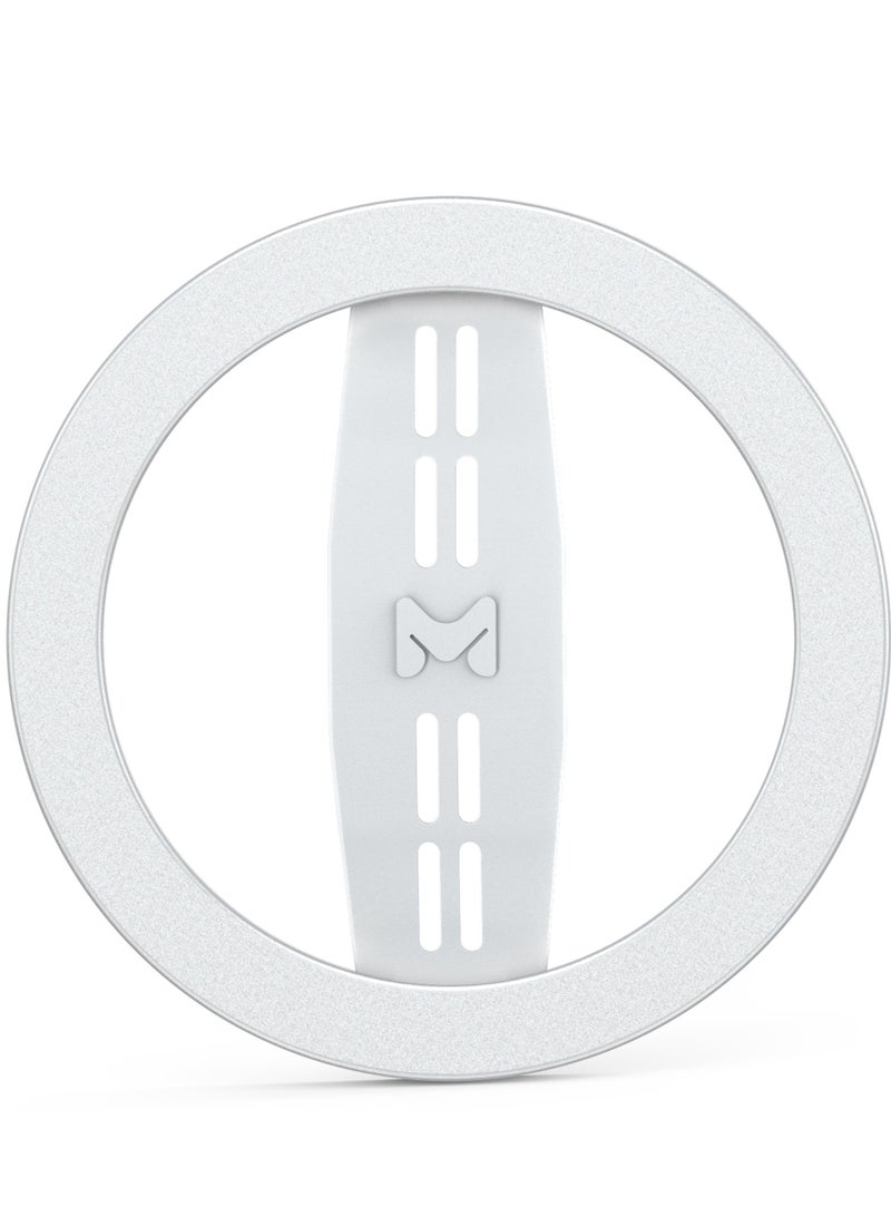 ماس مسكة ليمبر ماج سيف بشريط مطاطي من ماس فضي - Image 1