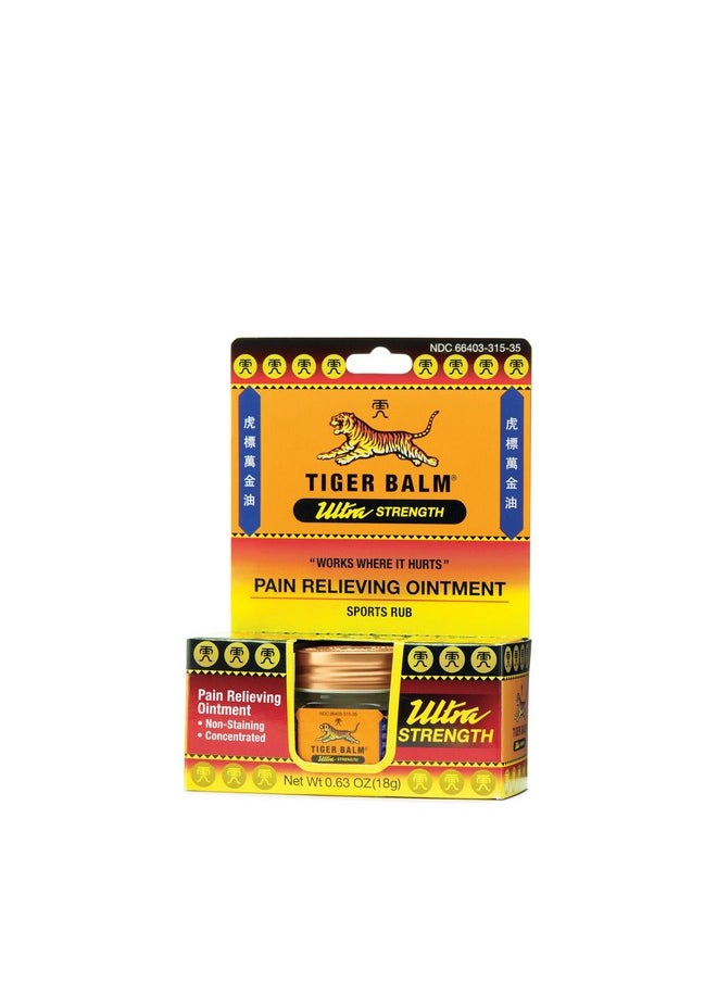 Tiger Balm - Tiger Balm Ultra Strength 0.63 oz - Image 1